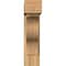 Ekena Millwork Funston Block Rough Sawn Bracket w/ Offset Brace, Western Red Cedar, 8"W x 24"D x 32"H BKT0806X24X32FST05RWR - alternate 4